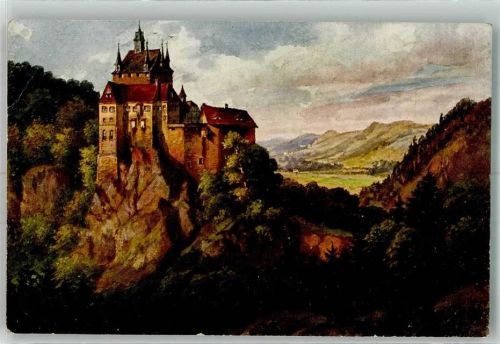 Kriebstein Burg Kriebstein um 1850