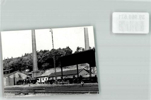 54584 W5532 Jünkerath FOTO KEINE AK Bahnhof mit Dampflokomotiven Foto Original aus Archiv eines Ansichtskartenverlags Ort handschriftlich
