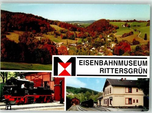 Rittersgrün Eisenbahn Museum Dampflokomotive