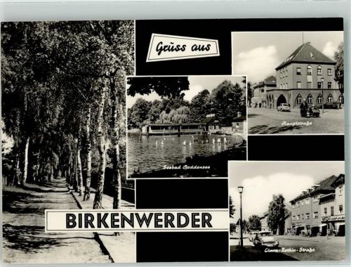 Birkenwerder Schwimmbad Hauptstrasse Clara-Zetkin- Straße Auto