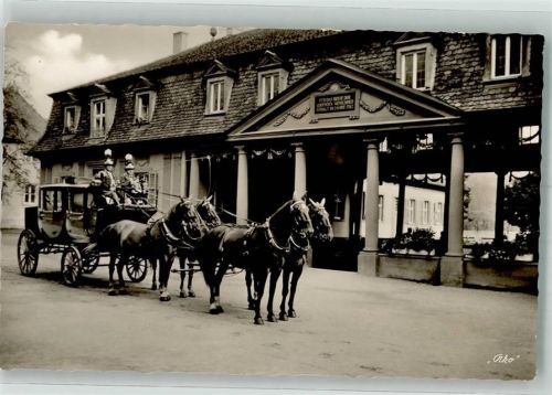 Bad Bocklet Postkutsche Cafe Gasthaus Laudensack Foto Ako