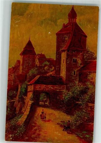 Rothenburg sign. Rammelt-Bürger Koboldzeller Tor Nr. 1062