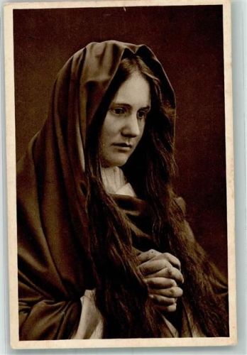 Erl 1912 Schauspielerin Maria Mayrhofer als Maria Passionsspiele