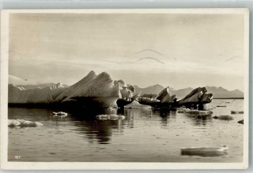 Svalbard 1928 Treibeis