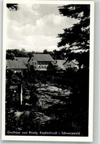 Kapfenhardt 1941 Gasthaus Pension zum Rössle