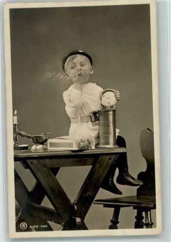 1905 Kind Bierkrug Rauchen Rotophot S. 316-4340