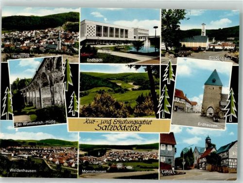 35080 W3551 Wommelshausen Hütte - Hartenrod Endbach Erdhausen Lohra