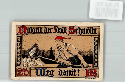 Schmölln 25 Pfg. Ausgabe 1921