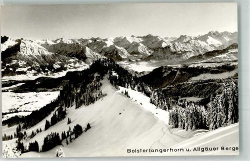 Bolsterlang 1963 Winter Bolsterlangerhorn