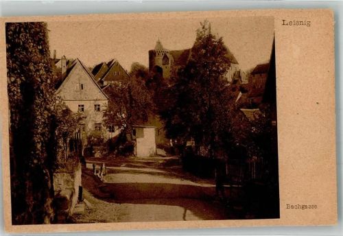 Leisnig Burg Bachgasse