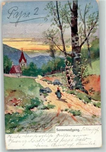 1902 Sonnenaufgang R.F.W. Ser. 114