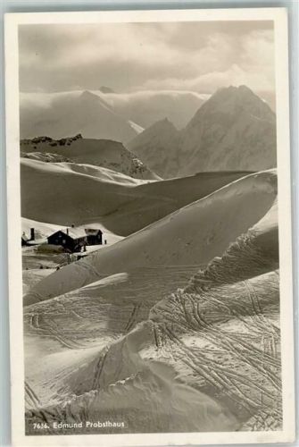 Edmund Probst Haus Hüttenstempel Winter