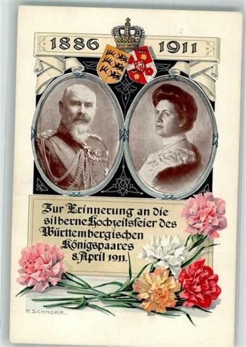 sign. Schnorr P. Silberhochzeit des Königspaaares 8.4.1911