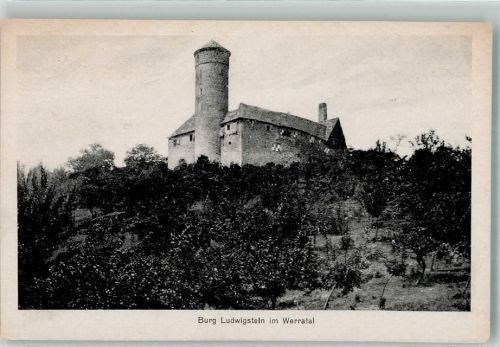 Ludwigstein Jugendburg Ludwigstein oberhalb des Werratales Verlag Nietmann Nr. 99