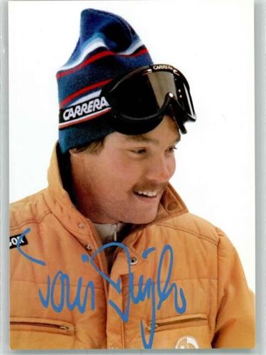 Der Schweizer alpine Skirennfahrer Toni Bürgler des Carrera Ski Teams Ski Foto AK