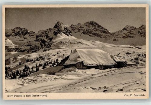 Zakopane Foto Zalasinski Winter Tatry Polsky Hala Gasienicowa
