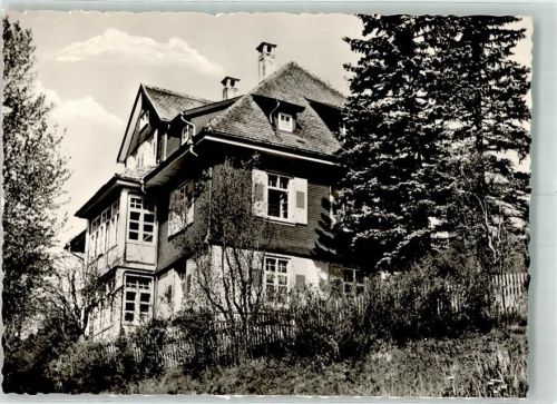 79868 W7828 Falkau Gebrauchsspuren Pension Ferienheim der Stadt Lahe
