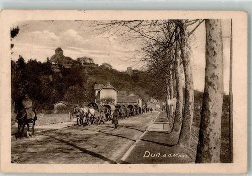 Dun 1915 Feldpost WK I S.b.Res.Fuhrpark Nr. 97