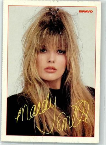 Portrait von Mandy Smith BRAVO-Autogrammkarte