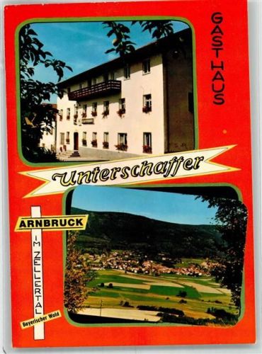 Arnbruck Gasthaus Zum Unterschaffer Hüttenstempel