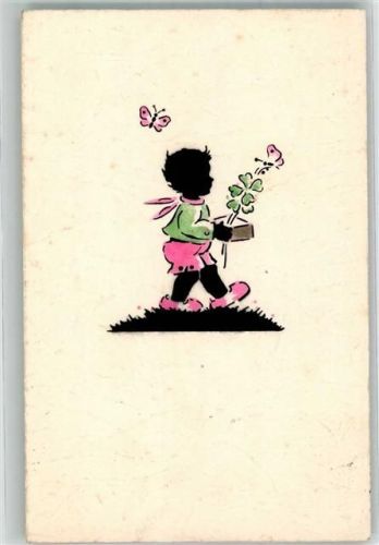1942 Verlag Haering 5953 Kind Schmetterling