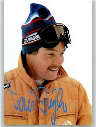 Der Schweizer alpine Skirennfahrer Toni Bürgler des Carrera Ski Teams Ski Foto AK