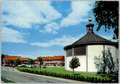 24321 W2322 Hohwacht (Ostsee) - Berliner Platz, Kirche