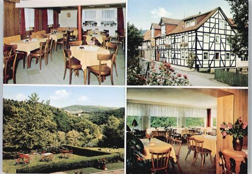 34346 W3510 Münden - Gasthaus Zum braunen Hirsch
