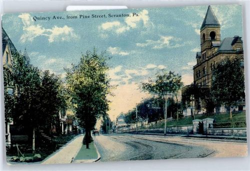 Quincy Avenue, Pine Street