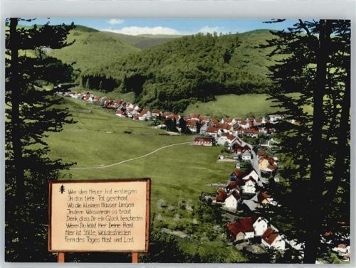 37412 W3429 Lonau - Gesamtansicht