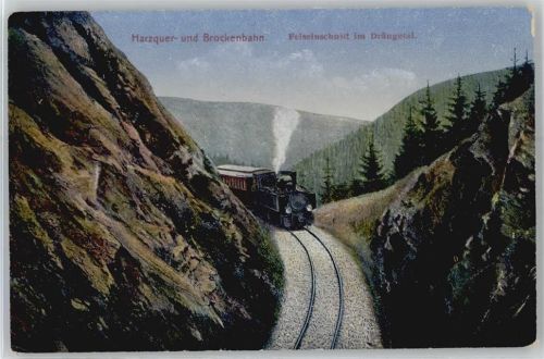 Brockenbahn Harzquerbahn Dräugeltal