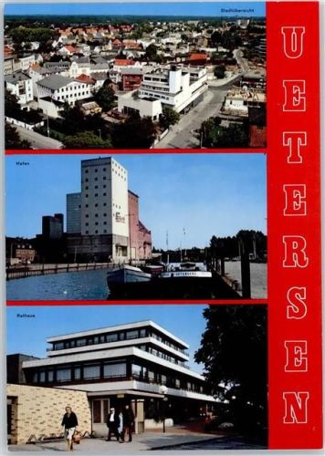 25436 W2082 Uetersen - Hafen, Rathaus