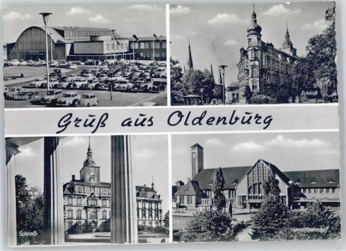 Oldenburg Weser-Ems-Halle, Schloß, Bahnhof