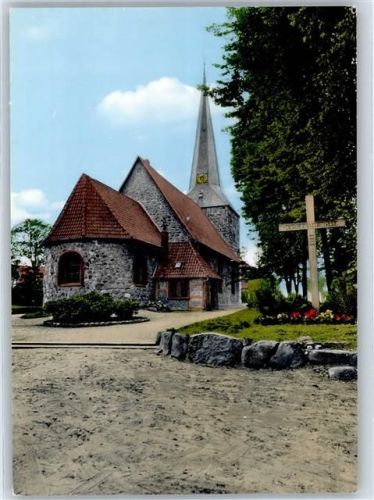 21726 W2164 Oldendorf , Kr Stade - Kirche