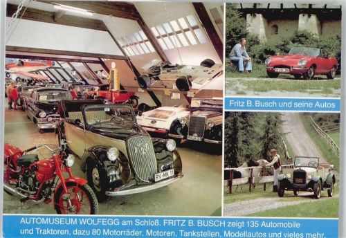 Wolfegg Automobil-Museum von Fritz B. Busch, Oldtimer