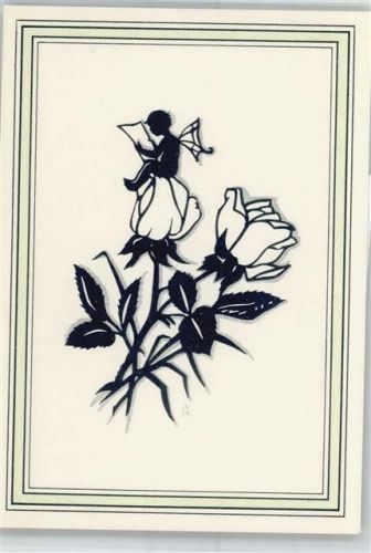 Blume Scherenschnitt