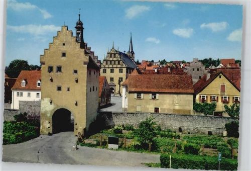 Sulzfeld Maintorturm Rathaus