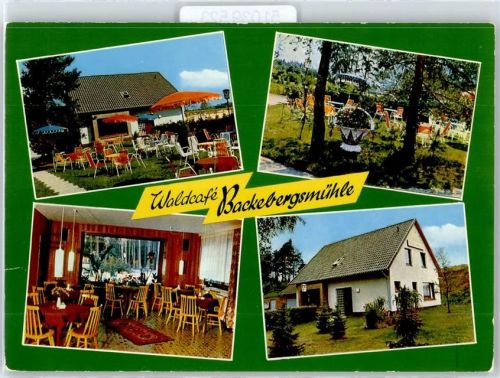 Hermannsburg Waldcafe Backebergsmühle