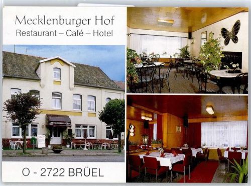 Brüel Restaurant, Café, Hotel Mecklenburger Hof