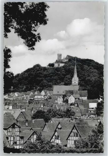 Biedenkopf Blick zum Schloßberg