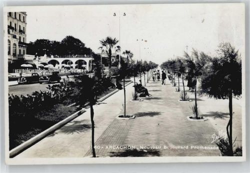 Arcachon Nouveau Boulevard, Promenade