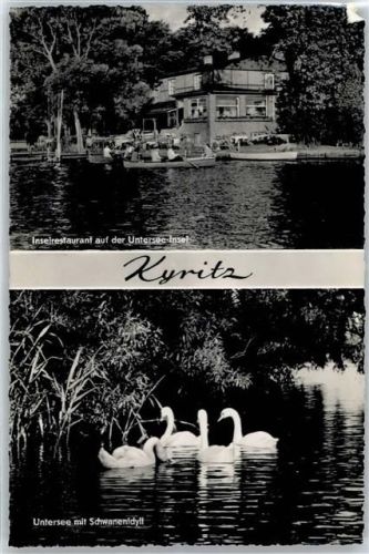 16866 O1910 Kyritz , Prignitz - Inselrestaurant auf der Untersee Insel
