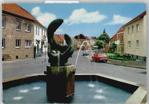 Gedern Forellenbrunnen, Straßenansicht