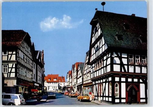 Schotten Marktstraße, Am Alten Rathaus, Fachwerkaus