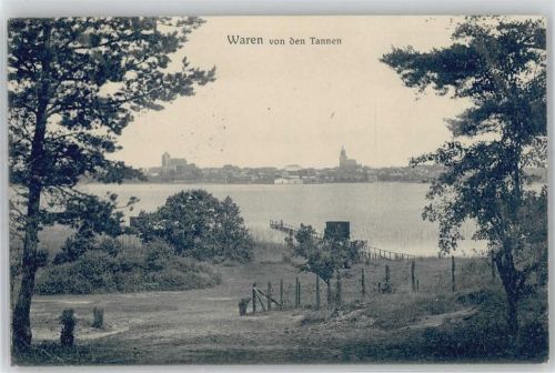 Waren Blick von der Tannen