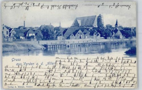 27283 W2810 Verden (Aller) - Blick zum Dom