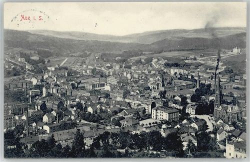 Aue Fliegeraufnahme
