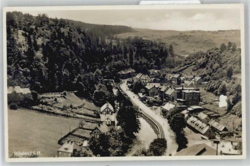 Rübeland Fliegeraufnahme, Ortsansicht