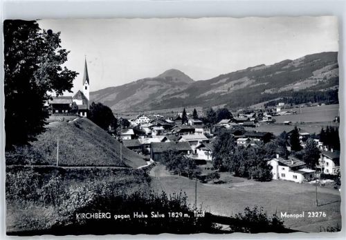 Kirchberg Teilansicht, Hohe Salve 1829m