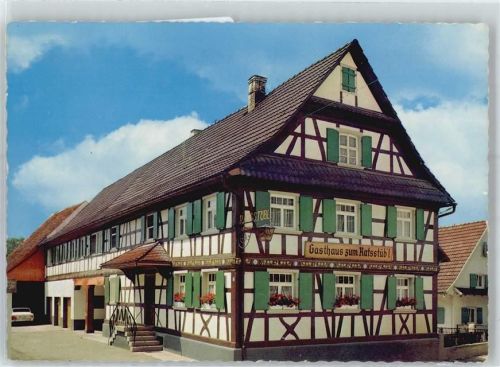 77743 W7607 Altenheim , Baden - Gasthaus zum Ratsstüble